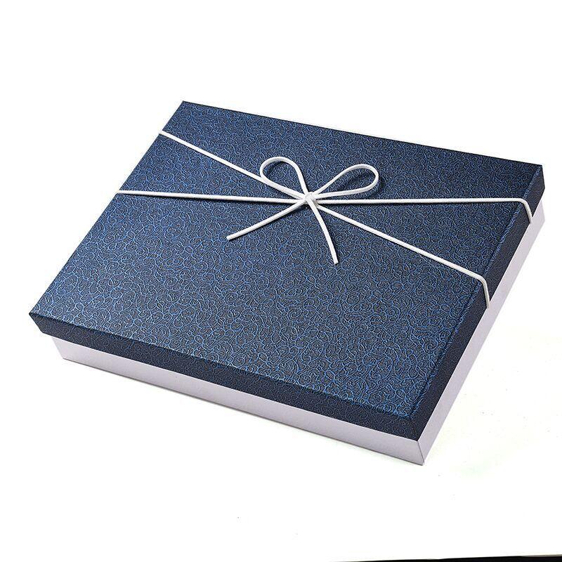 Blaue Geschenkbox (9 * 5,9 Zoll)