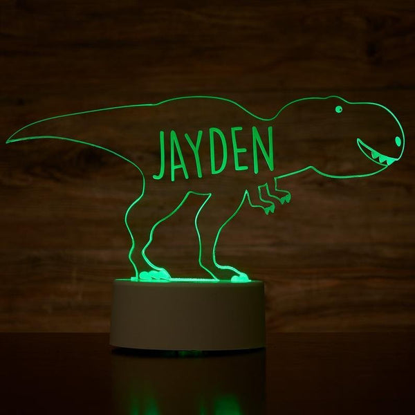 Personalisierte Dinosaurier-lampe Mit Benutzerdefiniertem Namen Diplodocus Nachtlicht Kinderzimmer Dekor Kinder-nachtlicht - fotomondlampe