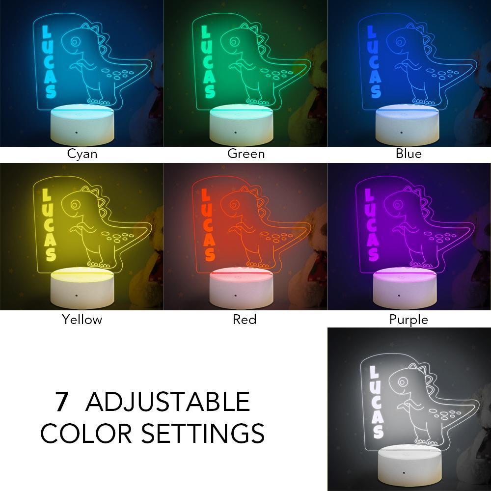 Personalisierte 3D dreidimensionale leuchtende Lampenständer 3D Nachtlicht Nachtlicht Bunte Nachtlicht LED Touch Fernbedienung