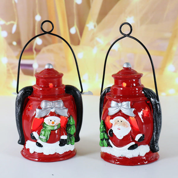 Flammenlose Weihnachtskerzen Schöne Weihnachtsmann-schneemann-kerzenlicht-weihnachtsdekoration - fotomondlampe