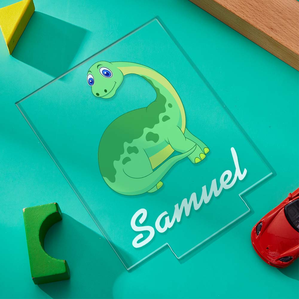 Benutzerdefinierte Dino Nachtlicht Dinosaurier Dekor Jungen Zimmer Junge Geburtstagsgeschenk